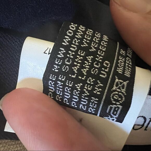 100% new wool skirt Jacques Vert Size 6 women’s navy skirt , lined UK Brand EUC - Picture 11 of 12